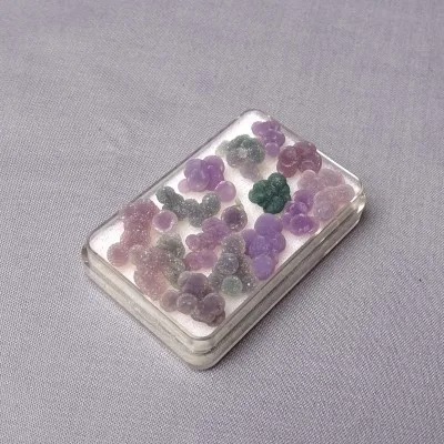 Traubenchalcedon Kugeln 11g, Indonesien