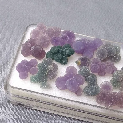 Grape chalcedony balls 11g, Indonesia