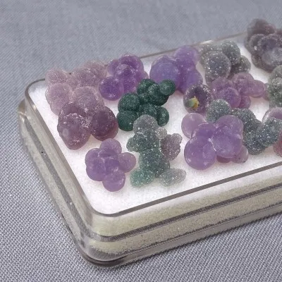 Hroznový chalcedon kuličky 11g, Indonésie