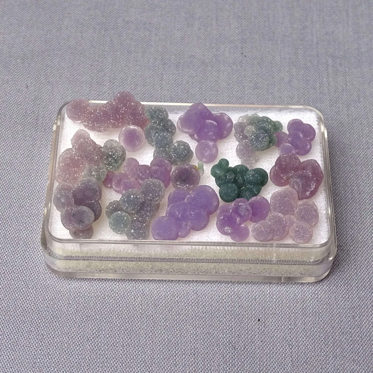 Grape chalcedony balls 11g, Indonesia