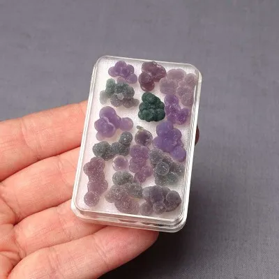 Hroznový chalcedon kuličky 11g, Indonésie