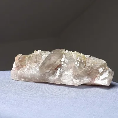 Smoky quartz crystal intergrowth with rutile 324g, Brazil