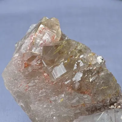 Smoky quartz crystal intergrowth with rutile 324g, Brazil
