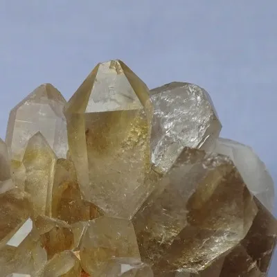 Smoky quartz crystal intergrowth with rutile 202g, Brazil