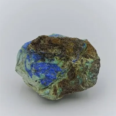 Combination chrysokol-malachite-azurite raw 112g Congo