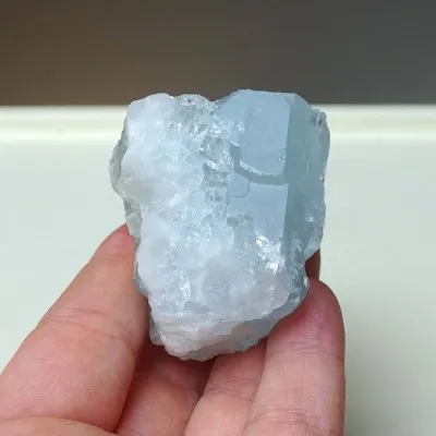 Aquamarine natural crystal 101.4g, Afghanistan