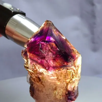 Ametyst Brandberg krystal 145,5g top kvalita, Namibie