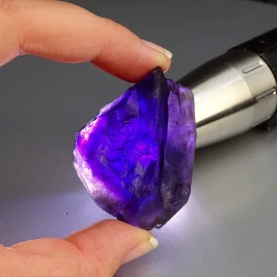 Amethyst, natürlich, Top-Qualität, 43,8g, Sambia