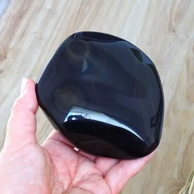 Obsidian rainbow polished 659g, Mexico