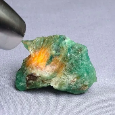 Sodalite - hauyne (green) natural 33.2g, Afghanistan