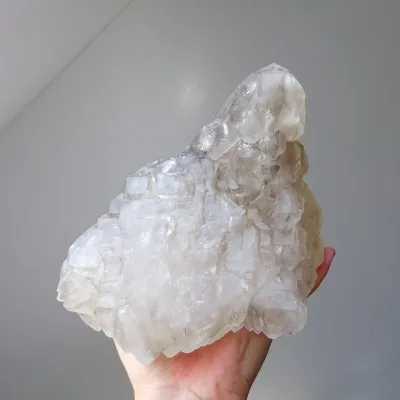 Smoky quartz natural master crystal elestial 3748g, Brazil