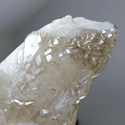Smoky quartz natural master crystal elestial 2092g, Brazil