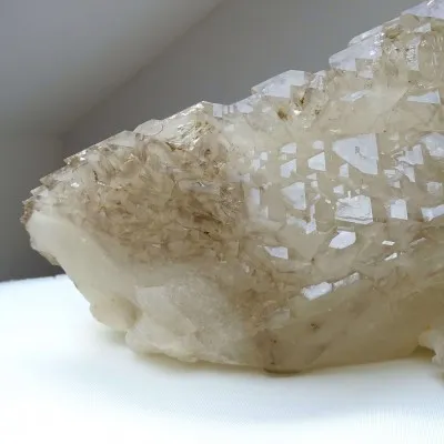 Smoky quartz natural master crystal elestial 2092g, Brazil