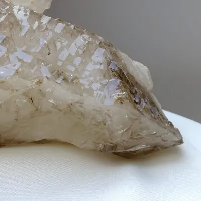 Smoky quartz natural master crystal elestial 2092g, Brazil