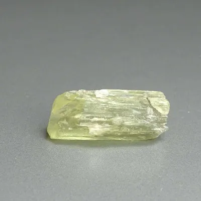Hiddenite natural crystal 12.1g, Afghanistan