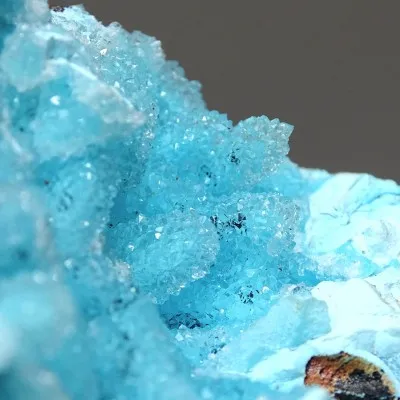 Chrysokoll mit fein kristallisiertem Quarz 238g, Kongo