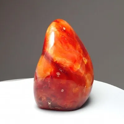 Polierter Karneol 1214g, Madagaskar