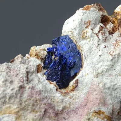 Azurite crystal in rock 237g, Morocco