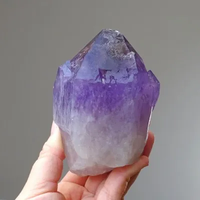 Amethyst natural crystal elestial 473g, Brazil