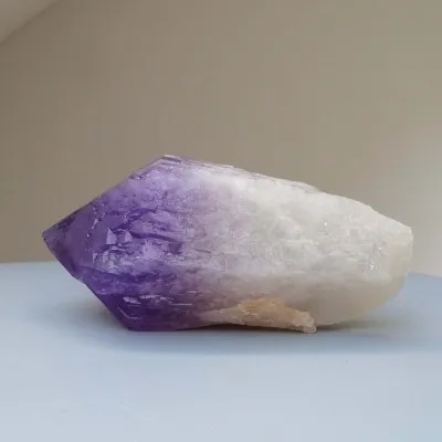 Amethyst natural crystal elestial 578g, Brazil