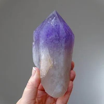 Ametyst přírodní krystal elestial 578g, Brazilie