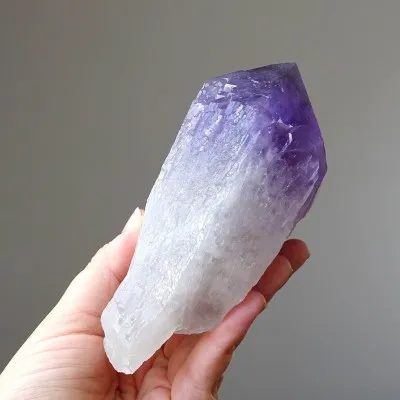 Ametyst přírodní krystal elestial 578g, Brazilie