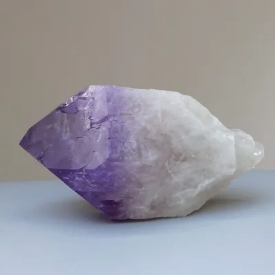 Amethyst natural crystal elestial 624g, Brazil