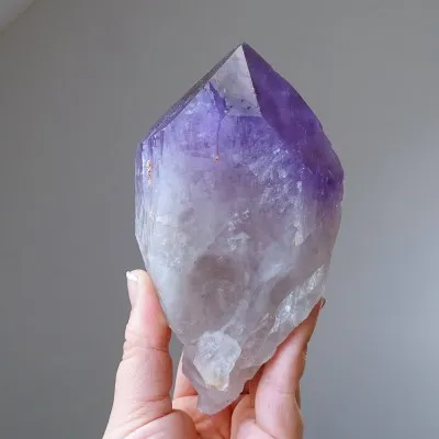 Ametyst přírodní krystal elestial 624g, Brazilie