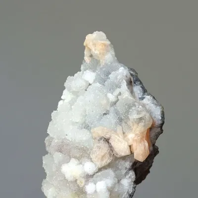 Apophyllit, Chalcedon, Stilbit-Druse 140g, Indien