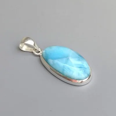 Larimar-Anhänger Top-Qualität 7,7g, Dominikanische Republik