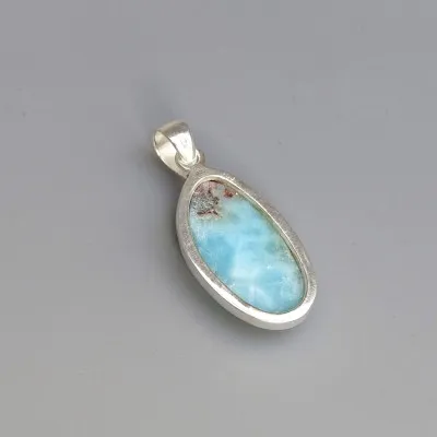 Larimar-Anhänger Top-Qualität 7,7g, Dominikanische Republik