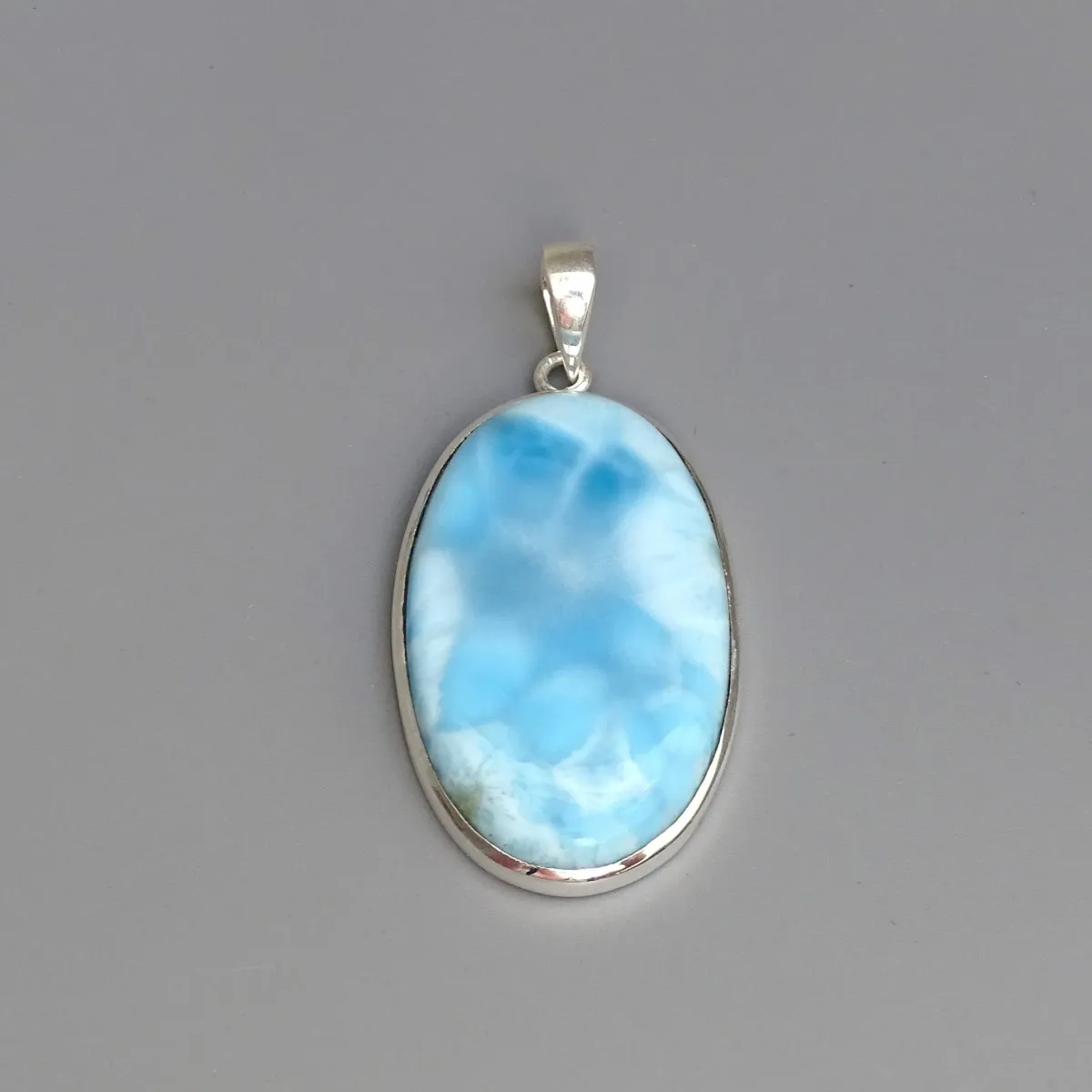 Larimar pendant top quality 17.6g, Dominican Republic