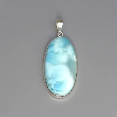 Larimar-Anhänger Top-Qualität 17,5g, Dominikanische Republik