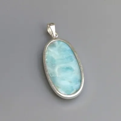 Larimar pendant top quality 17.5g, Dominican Republic