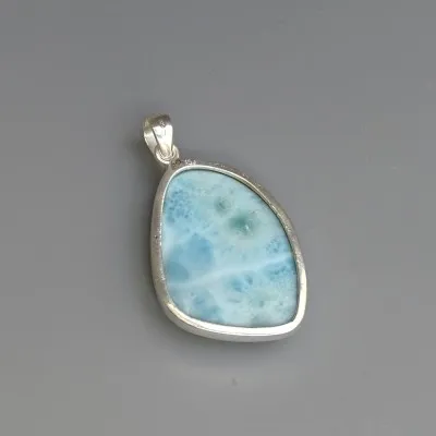 Larimar pendant top quality 17.8g, Dominican Republic