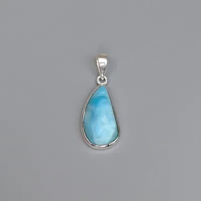 Larimar pendant top quality 6g, Dominican Republic