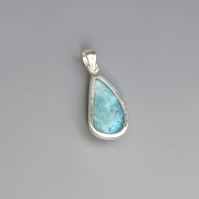 Larimar-Anhänger Top-Qualität 6g, Dominikanische Republik
