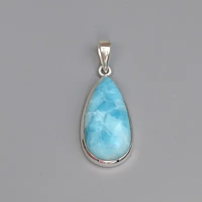 Larimar pendant top quality 9.2g, Dominican Republic