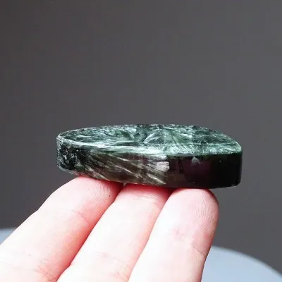Serafinite polished plate 30.6g, Russia | Collector's mineral