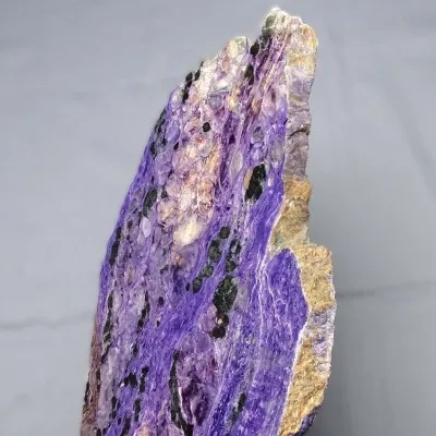 Charoite/Charoite polished in top quality 1998g, Russia