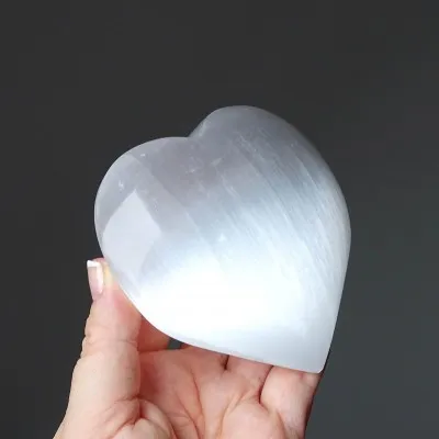 Selenit srdce velké 391g, Maroko | MINERALS-STONES®