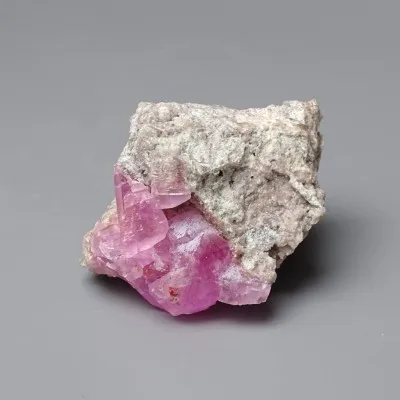 Kobaltocalcit mit Gestein 72g, Kongo