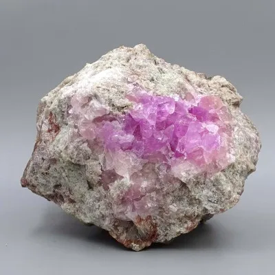 Kobaltocalcit mit Gestein 902g, Kongo
