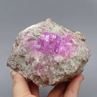 Cobaltocalcite with rock 902g, Congo