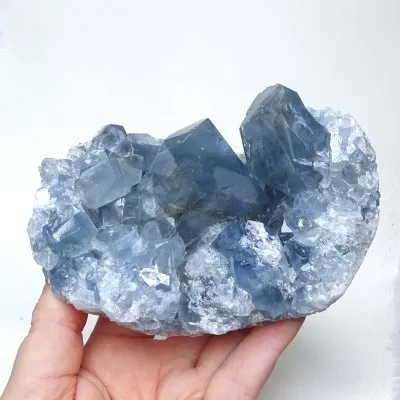 Celestine Druze 807g, Madagascar | Minerals-Stones®