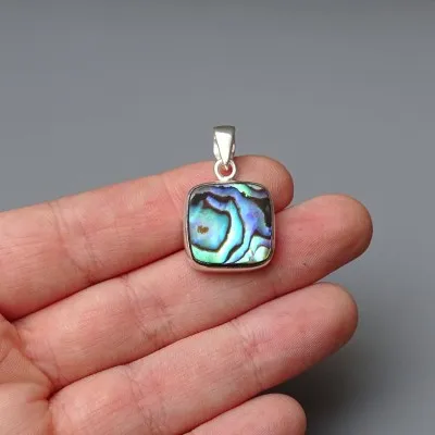 Anhänger aus Abalone/Paua-Muschel 4,3g, Neuseeland