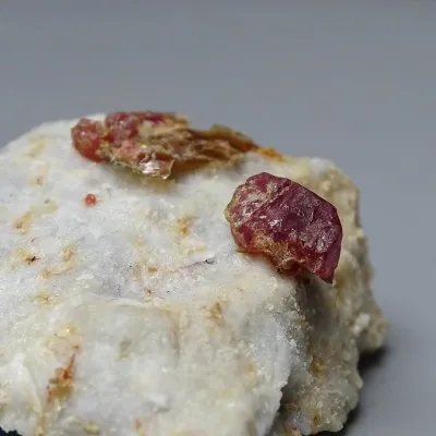 Ruby natural mineral in matrix 25.8g, Afghanistan