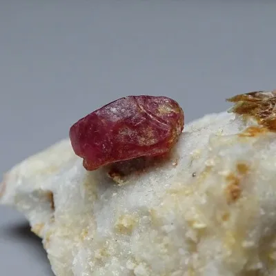 Ruby natural mineral in matrix 25.8g, Afghanistan