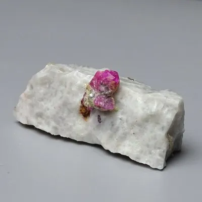 Ruby natural mineral in matrix 23g, Afghanistan