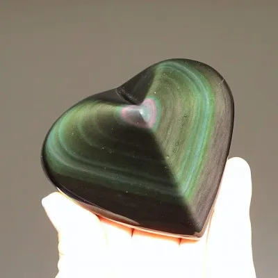 Obsidian Regenbogen poliert 161g, Mexiko